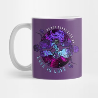 Proud Supporter of Love is Love Rainbows - Mystic Skies Mug